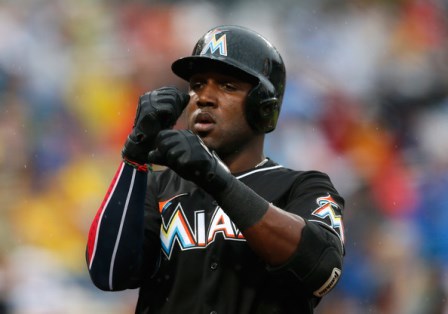 Marcell Ozuna Miami Marlins v Atlanta Braves j2tayfUUyNol