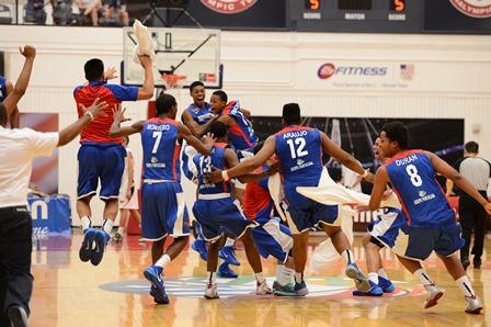 COLORADO SPRINGS, CO - JUNE 22: FIBA Americas U18 Mens Championship at the United States Olympic Training Center on June 22, 2014 in Colorado Springs, Colorado.  (Photo by Garrett W. Ellwood/FIBA)