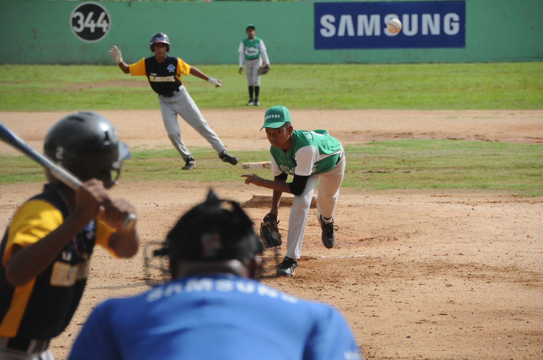 Quique Cruz y Payero beisbol Samsung