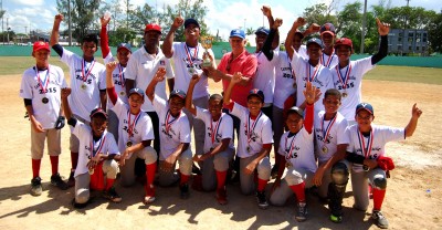 capotillo campeon beisbol infantil escolar